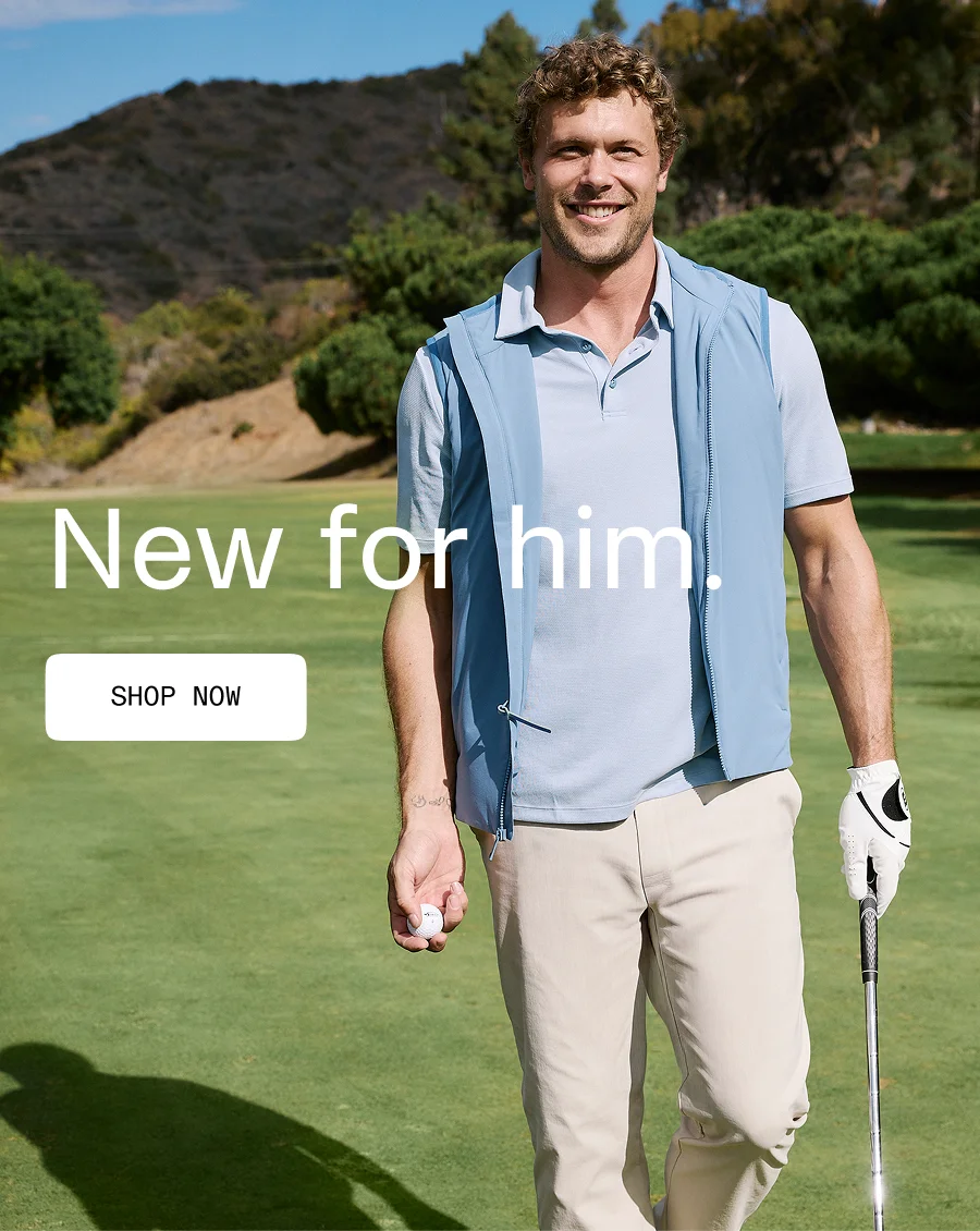 New for him.