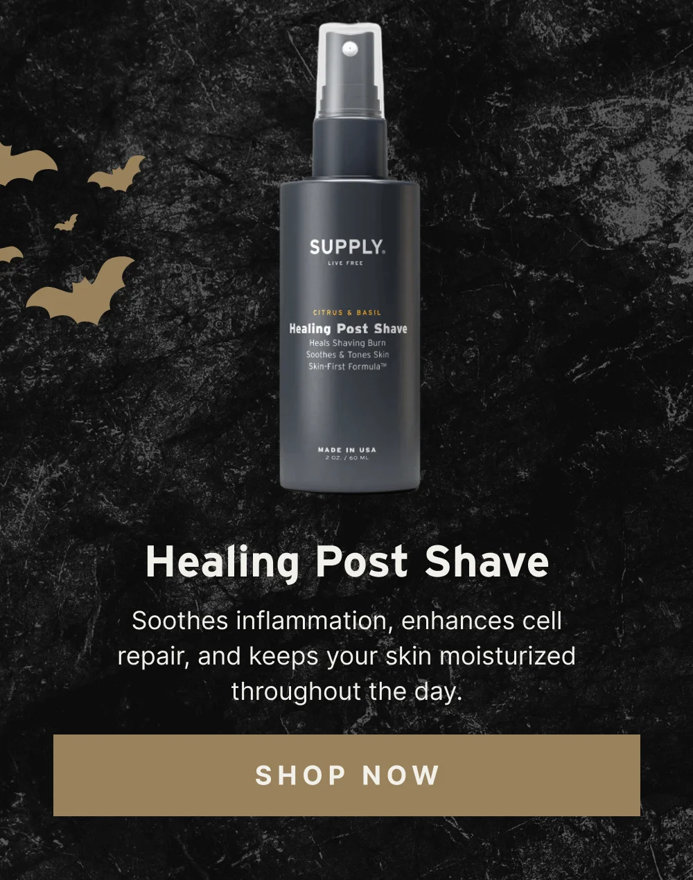Healing Post Shave [ Shop Now ]