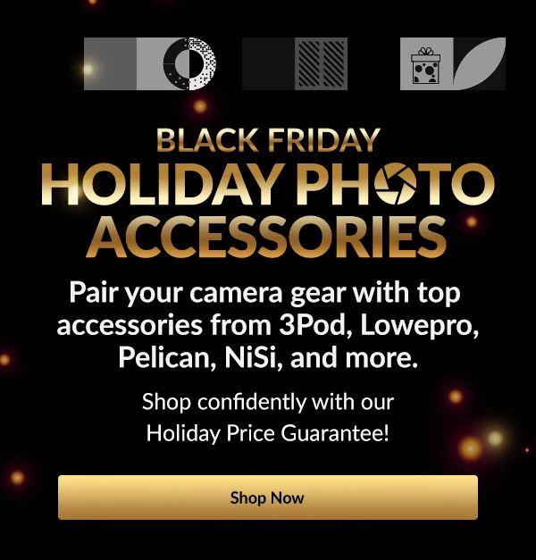 BLACK FRIDAY  HOLIDAY PHOTO ACCESSORIES | Shop Now