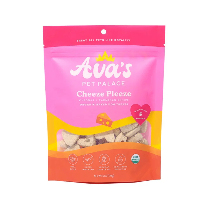 Image of Organic Baked Dog Treats - Cheeze Pleeze