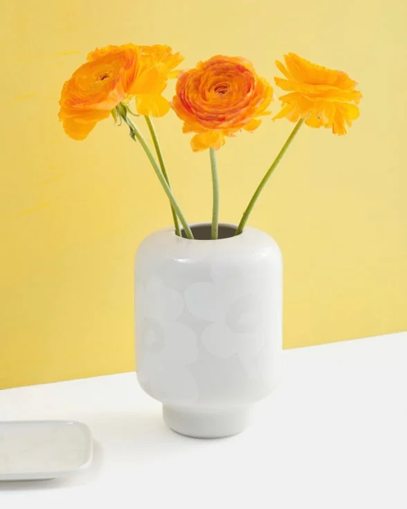 Unikko ceramic vase