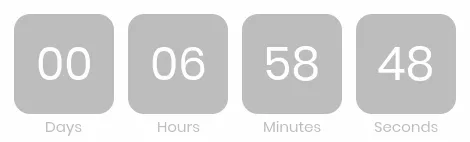 Timer from emailcountdowntimer.com