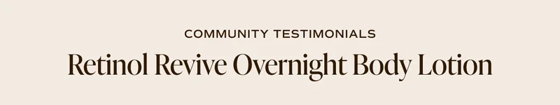 Retinol Revive Overnight Lotion