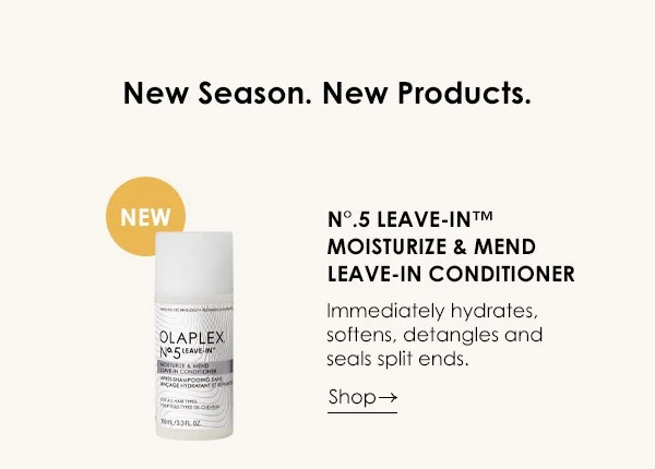 New! Nº.5 Leave-In Conditioner | Shop Now