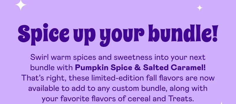 Spice up your bundle!