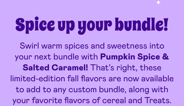 Spice up your bundle!