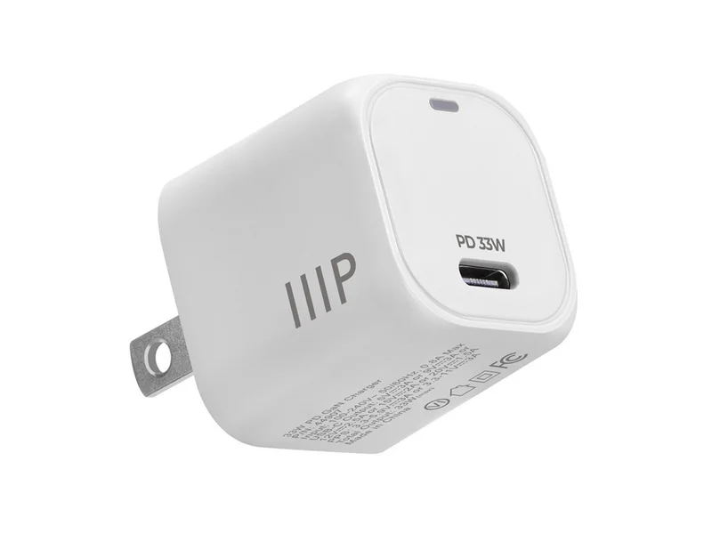 33W USB‑C® Mini Cubic GaN Charger