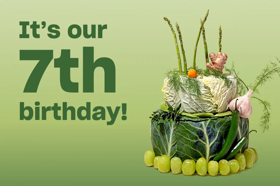 It's our 7th birthday