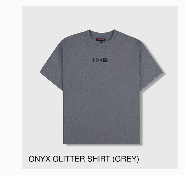 ONYX GLITTER SHIRT