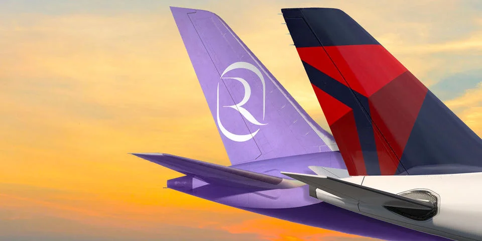 Delta unveiled its custom Airbus A350 Team USA aircraft livery in Toulouse, France honoring the airline's commitment to celebrate the athletes' journey.