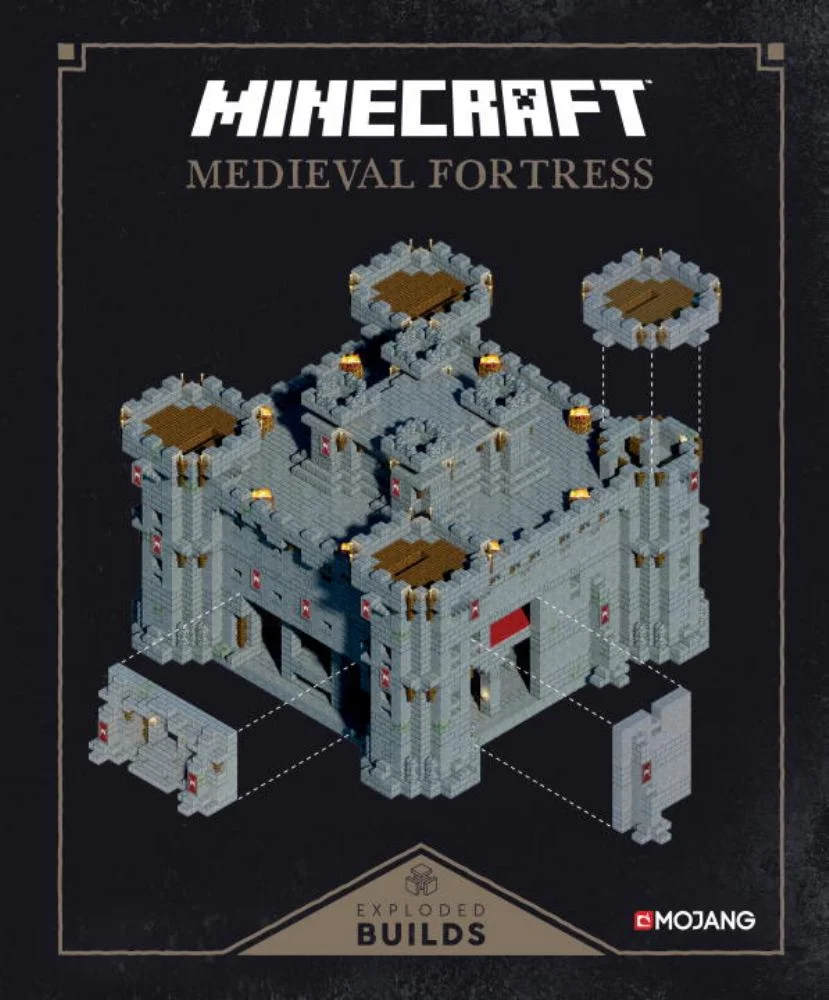 Image of Minecraft: Exploded Builds: Medieval Fortress Hardcover Book
