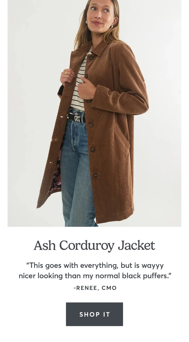 Ash Cord Jacket