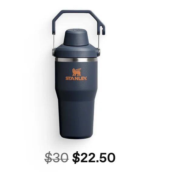 The IceFlow™ Tumbler with Fast Flow Lid