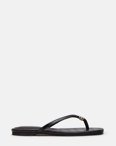 MALIYAH BLACK LEATHER