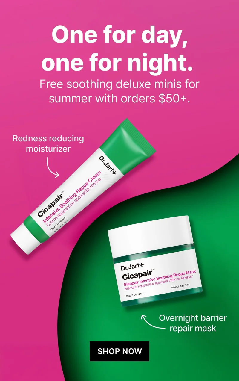 Calling all sensitive skin types. Get 3 free Cicapair full sizes with orders $65+.