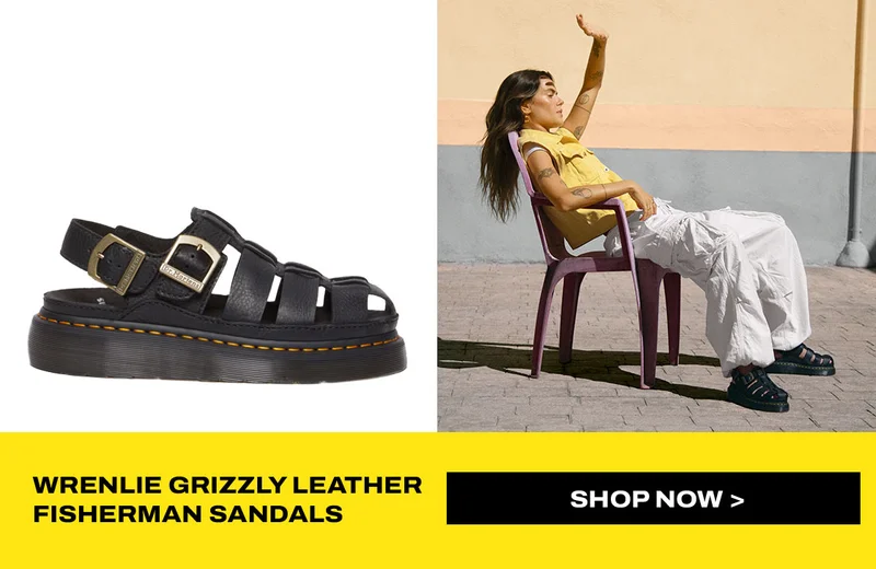 Wrenlie Grizzly Leather Fisherman Sandals