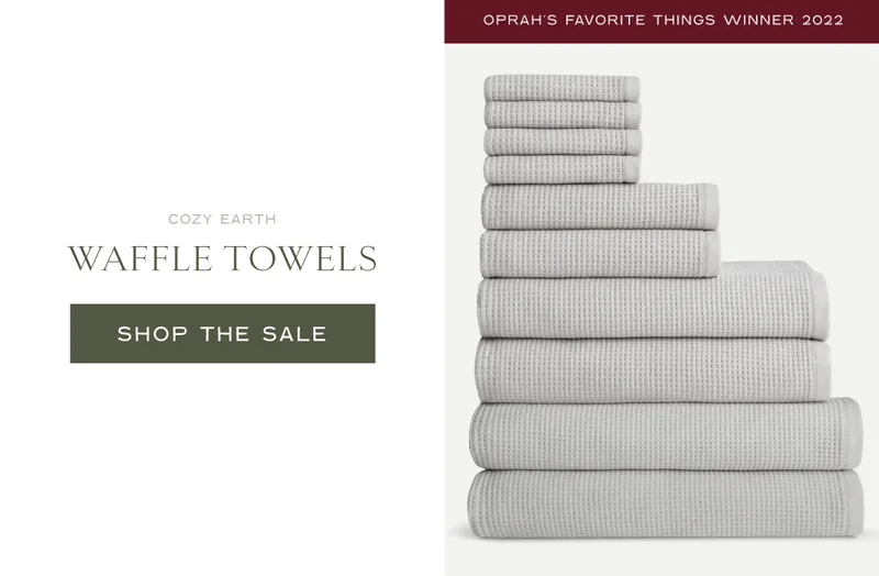 Shop The Waffle Towels