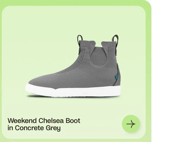 Weekend Chelsea Boot in Concrete Grey