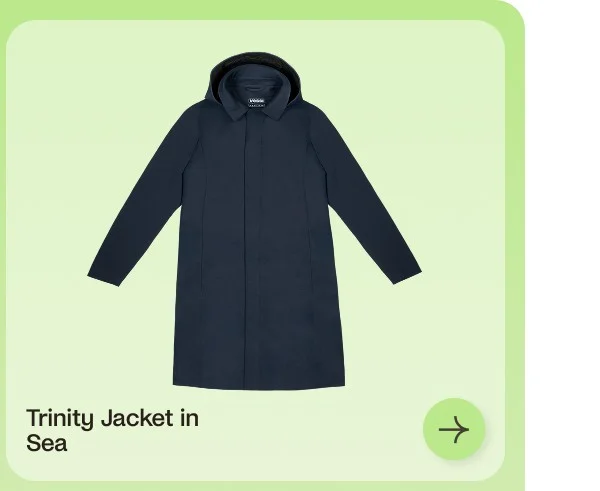 Trinity Jacket in Sea