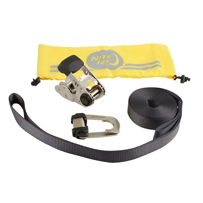 CamJam™ HookLock™ Ratchet Strap System – Large