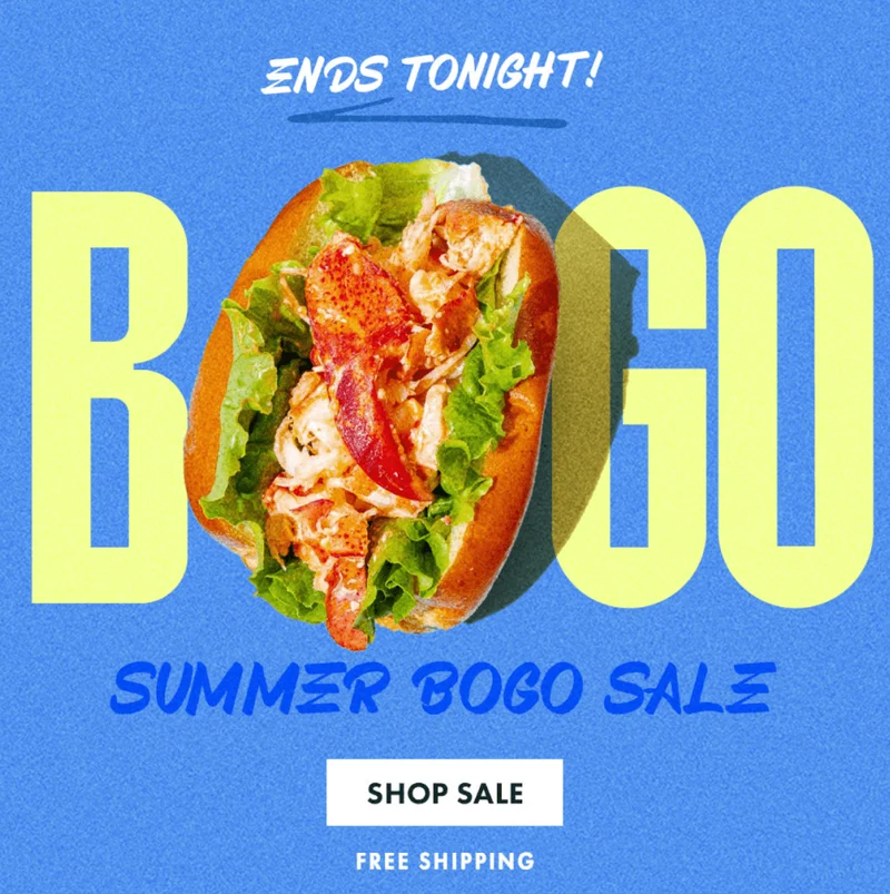BOGO sale ends tonight BOGO sale ends tonight
