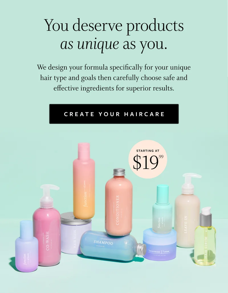 You deserve products as unique as you