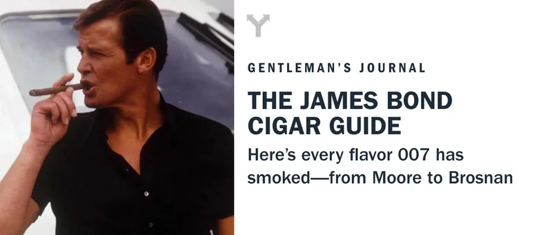 james bond cigar guide
