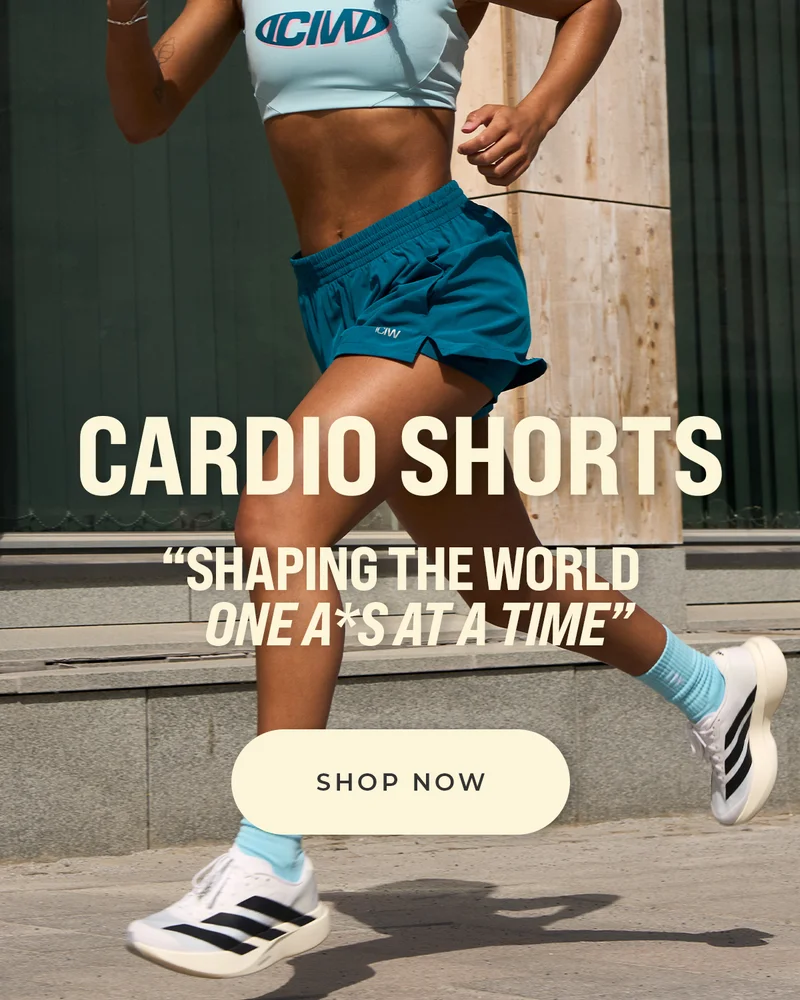 MIRAGE CARDIO SHORTS - LIGHTWEIGHT, BREATHABLE, AND BUILT FOR MOVEMENT.