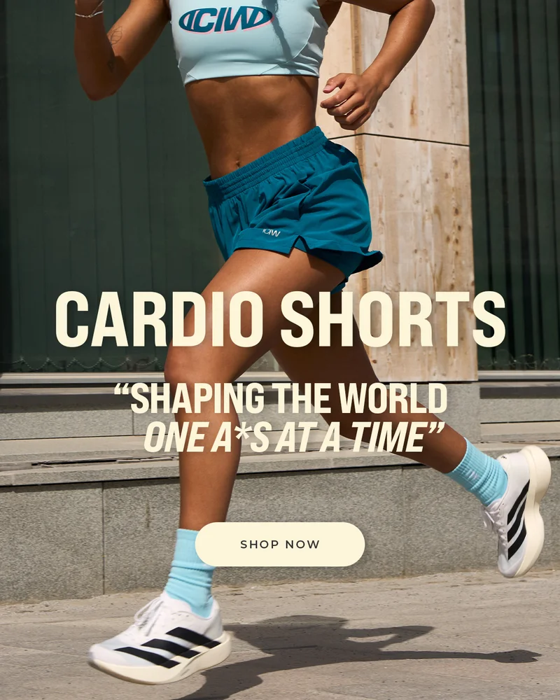 MIRAGE CARDIO SHORTS - LIGHTWEIGHT, BREATHABLE, AND BUILT FOR MOVEMENT.