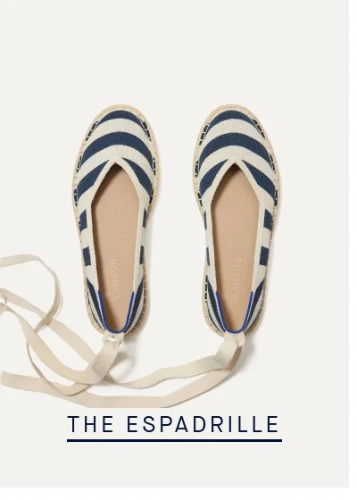 THE ESPADRILLE THE ESPADRILLE