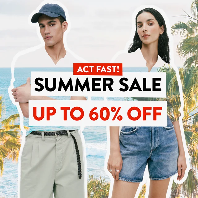 Act fast! Summer Sale: up to 60% off.