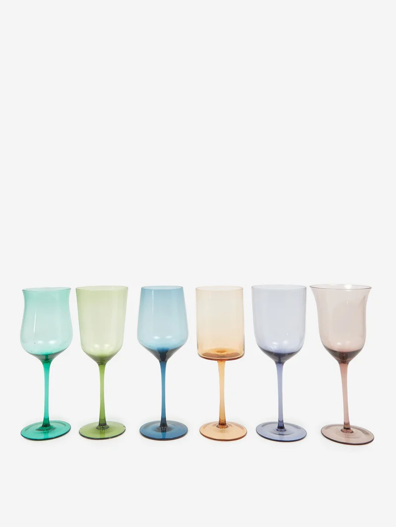 Image of BITOSSI HOME Goblet (Set of 6) Mixed - Multi