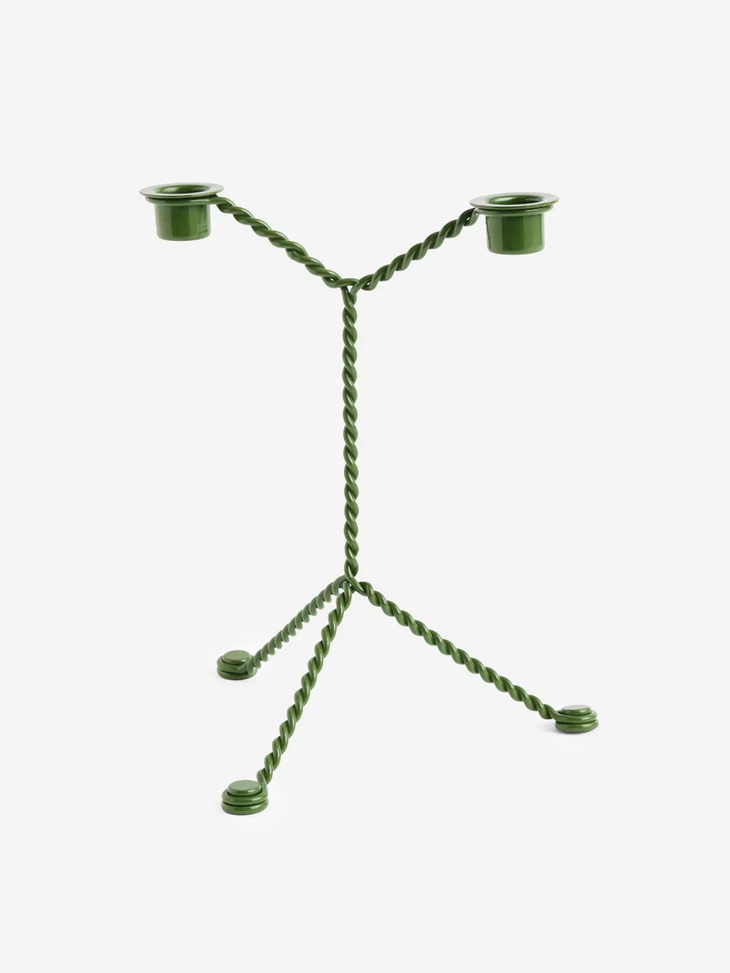 Image of HAY Wire Candleholder - Green