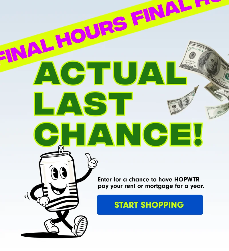 20x entries this week only! SHOP NOW
