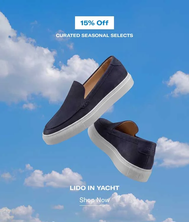 15% OFF CURATED SEASONAL SELECTS LIDO IN YACHT [Shop Now]