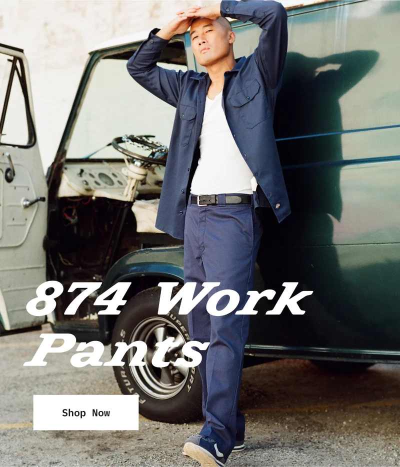 874 Work Pants. Shop Now.