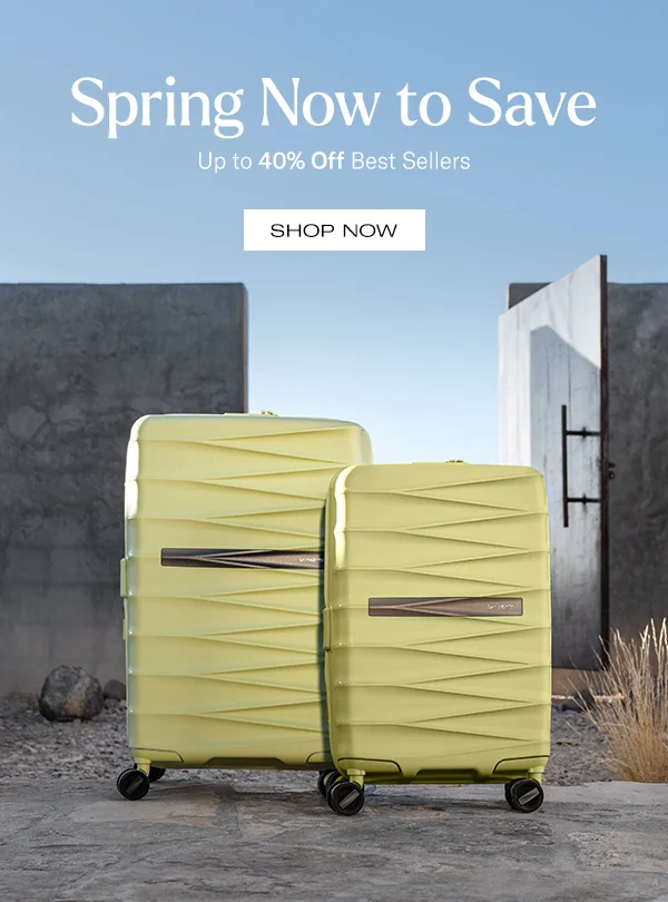 Up to 40% Off Best Selling Luggage