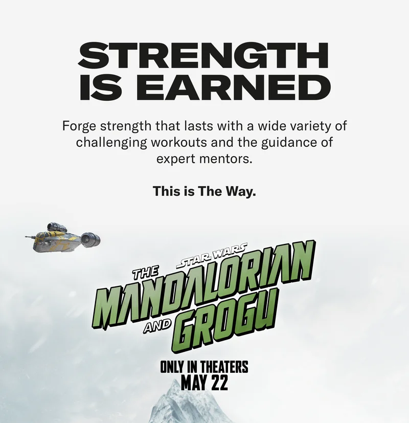 Strength is earned. Forge strength that lasts with a wide variety of challenging workouts and the guidance of expert mentors.