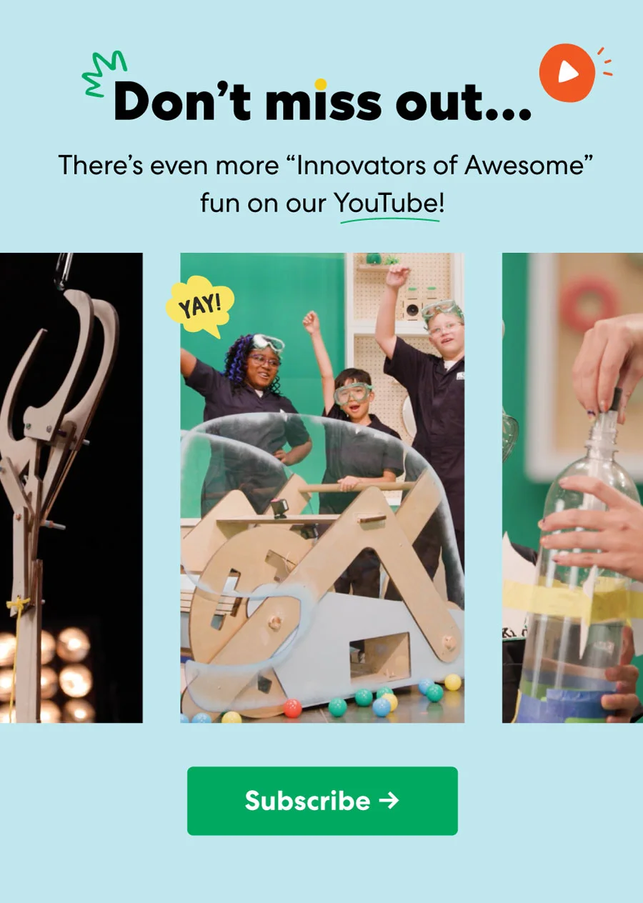 There's even more ''Innovators of Awesome'' fun on our YouTube!