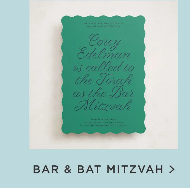 Bar & Bat Mitzvah