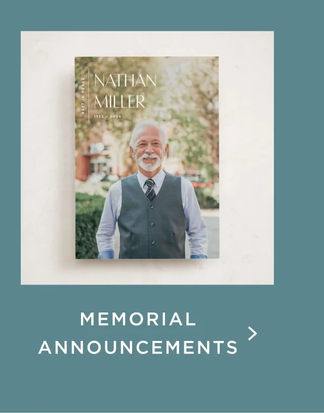 Memorial Announcements