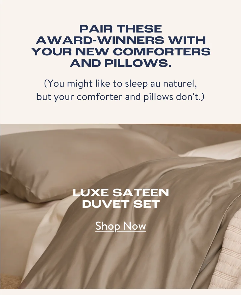 Luxe Sateen Duvet Set