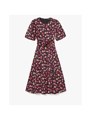 Fall Poppies Matinee Dress