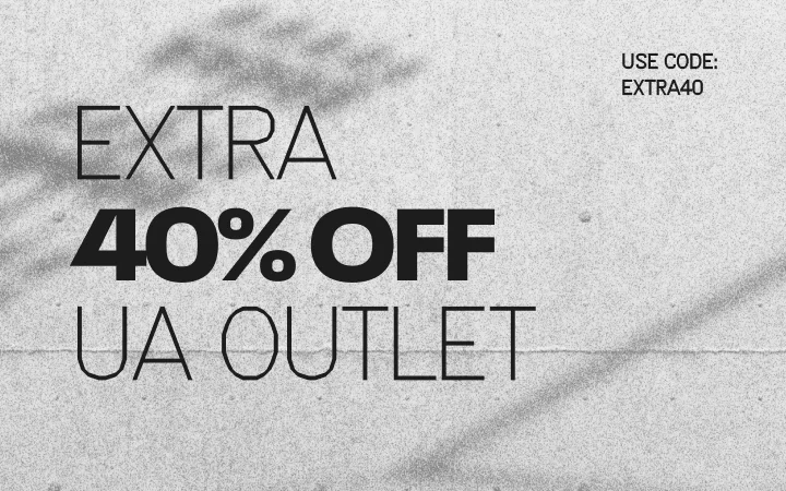 EXTRA 40% OFF UA OUTLET | USE CODE discount code