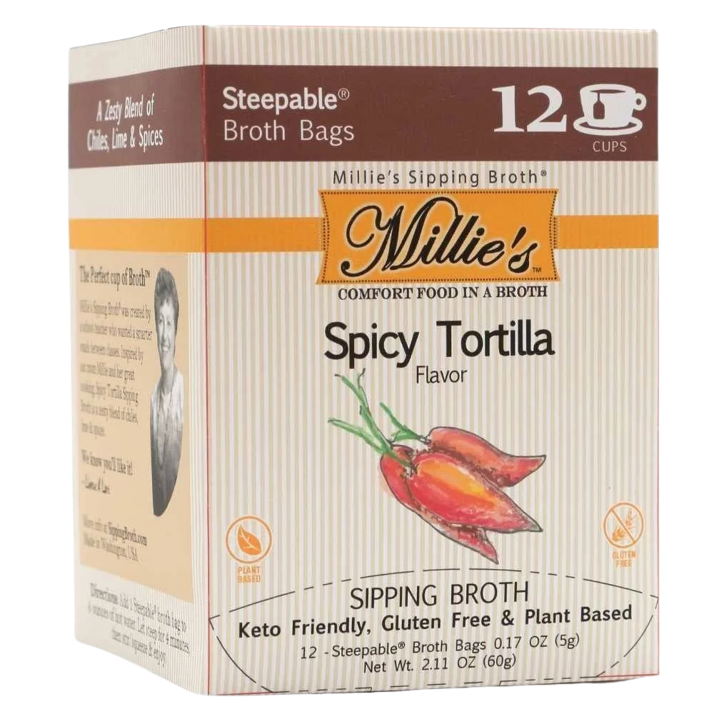 Image of Millie's Spicy Tortilla Sipping Broth Bag