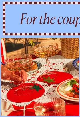 For the couple who makes hosting an art