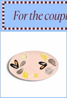 For the couple who make tinned fish fancy