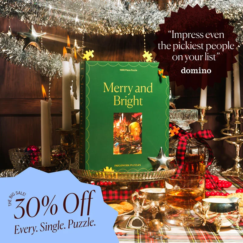 30% Off! Every. Single. Puzzle.