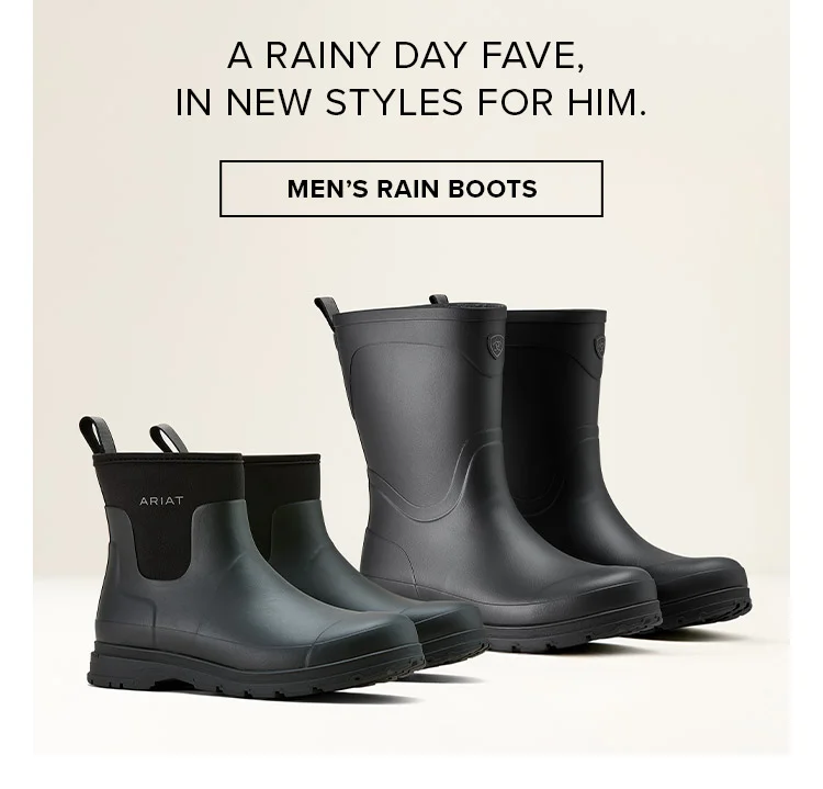 MEN'S RAIN BOOTS