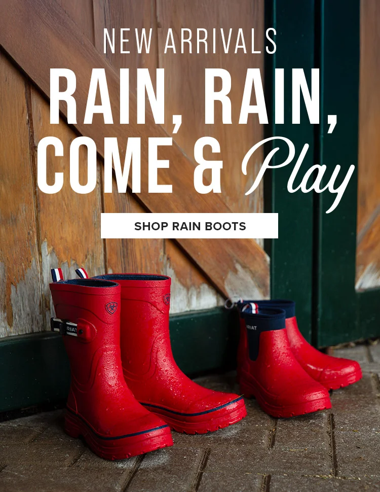 NEW ARRIVALS. RAIN, RAIN, COME AND PLAY | SHOP RAIN BOOTS